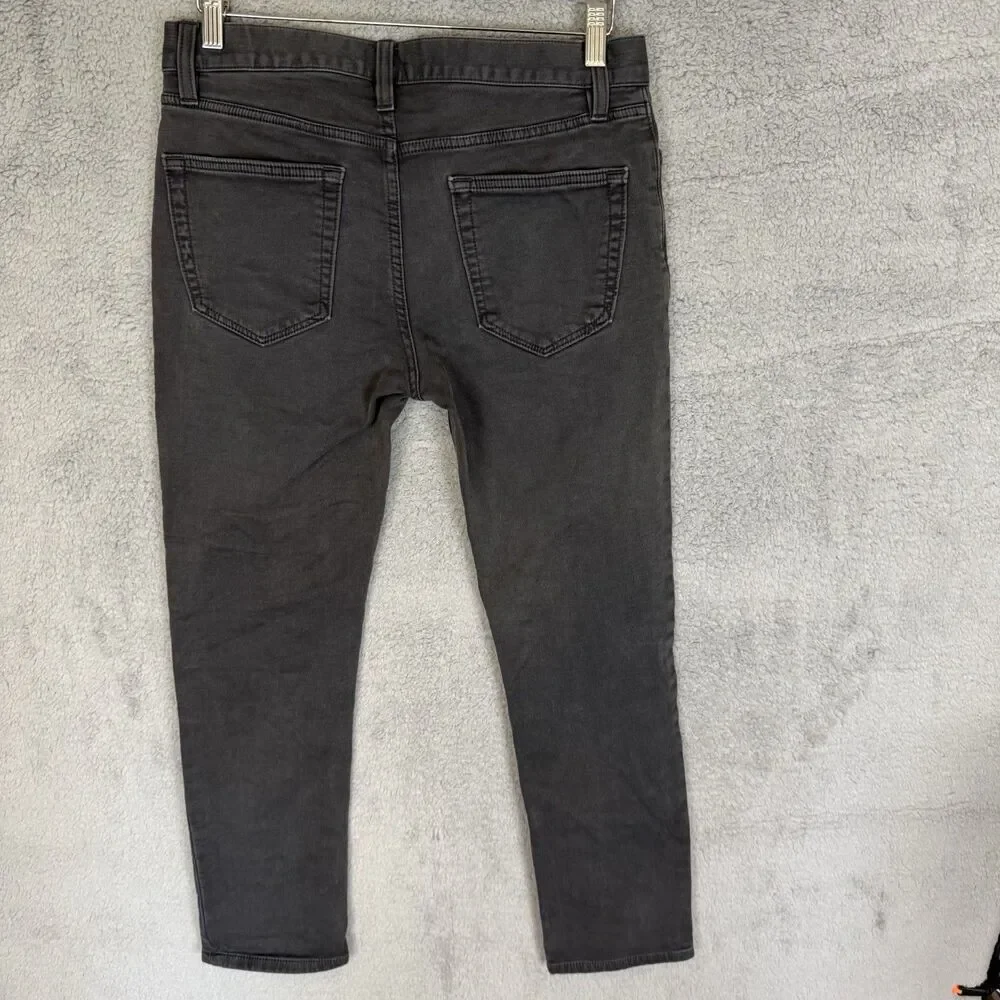 S Banana Republic Pants Mens 31x27 Grey Slim Fit Traveler‎ Chino Tapered Leg